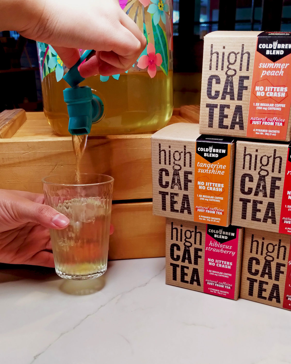 High Caf Tea cubes